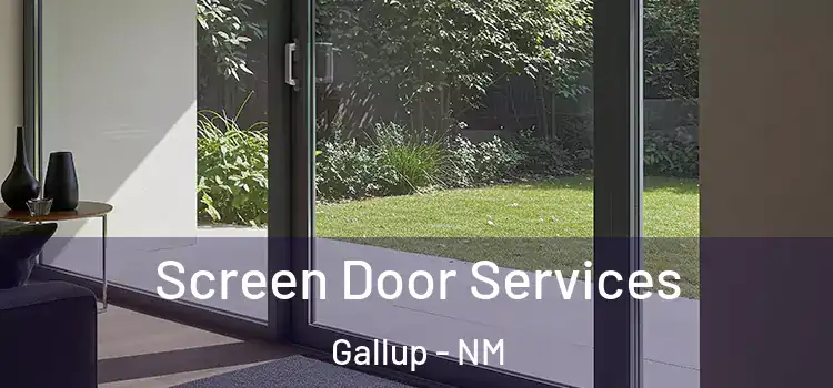 Screen Door Services Gallup - NM